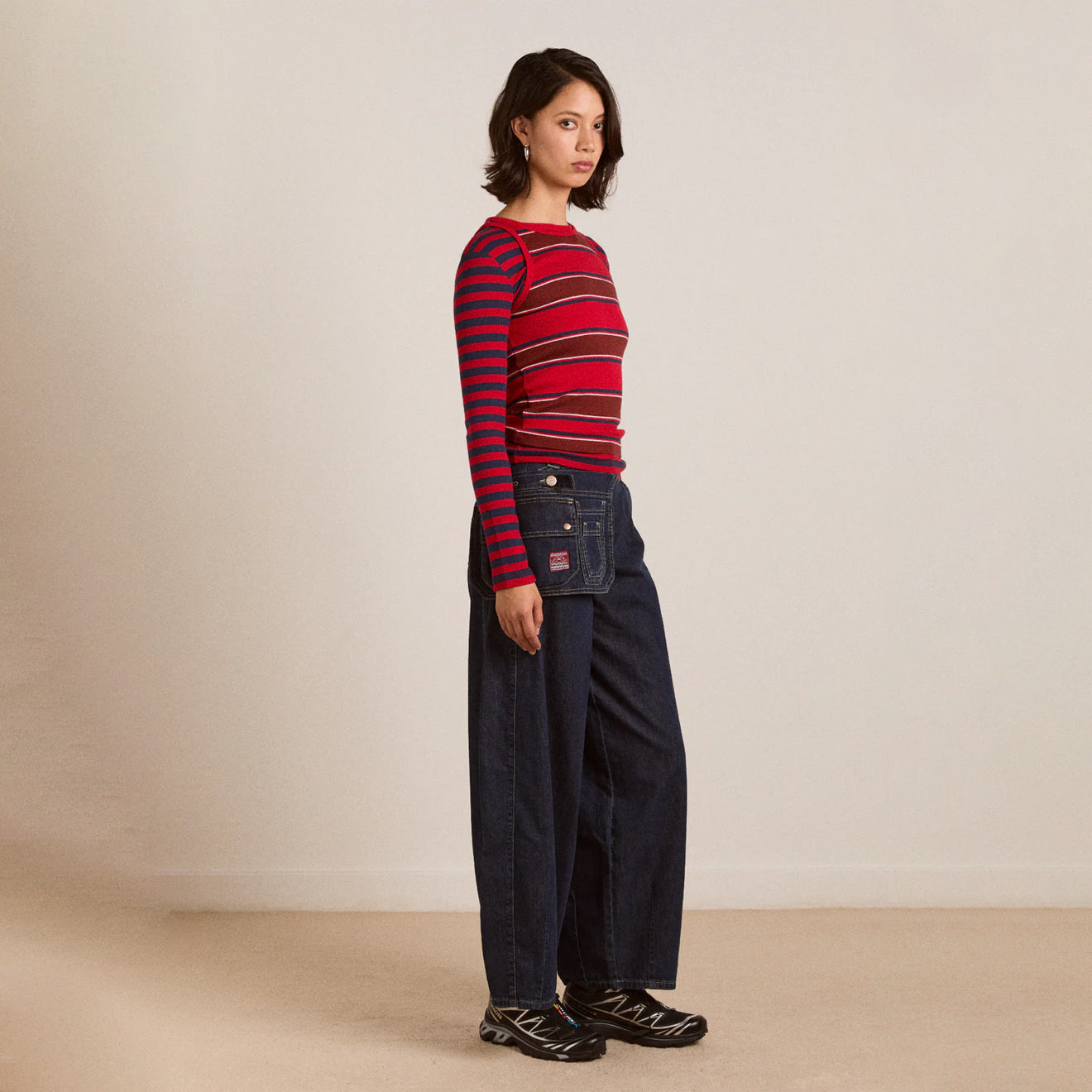 Damson Madder Erika Jean With Bag Neptune Wash