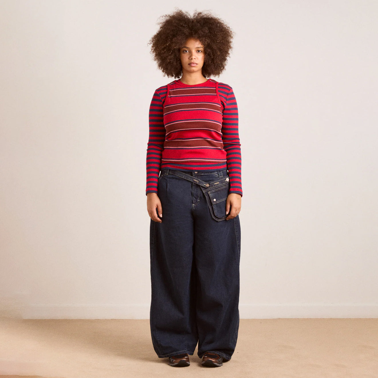 Damson Madder Erika Jean With Bag Neptune Wash