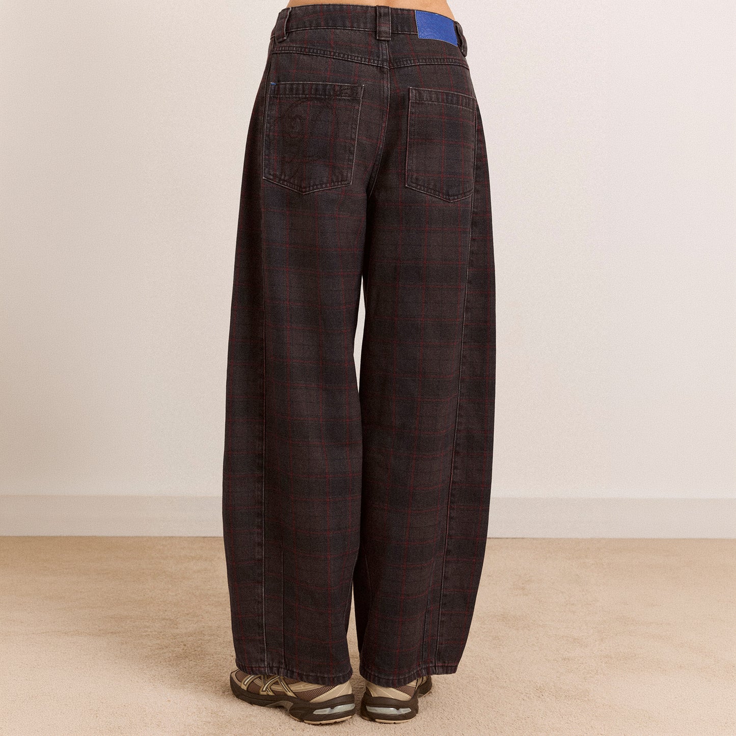 Damson Madder Erika Jeans Sirius Check Multi