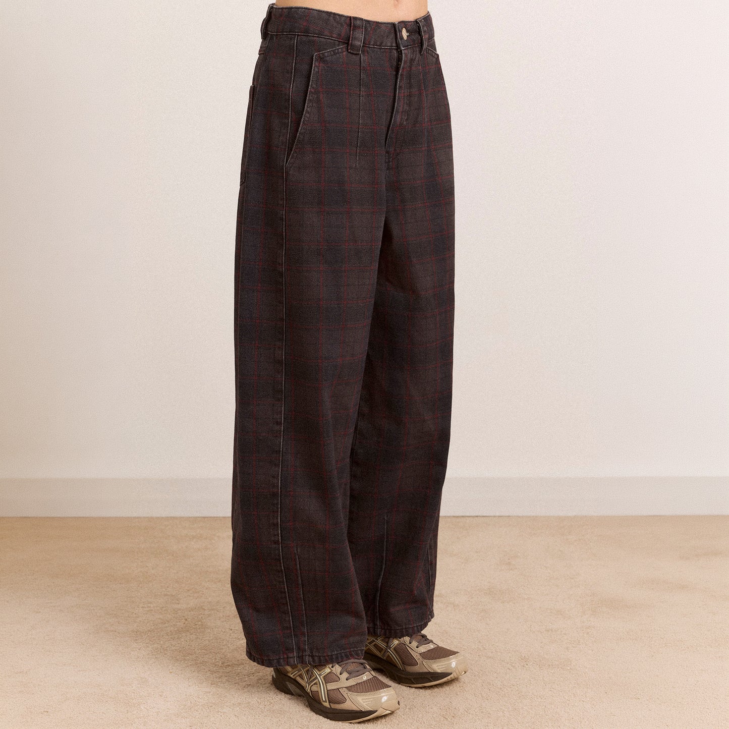 Damson Madder Erika Jeans Sirius Check Multi
