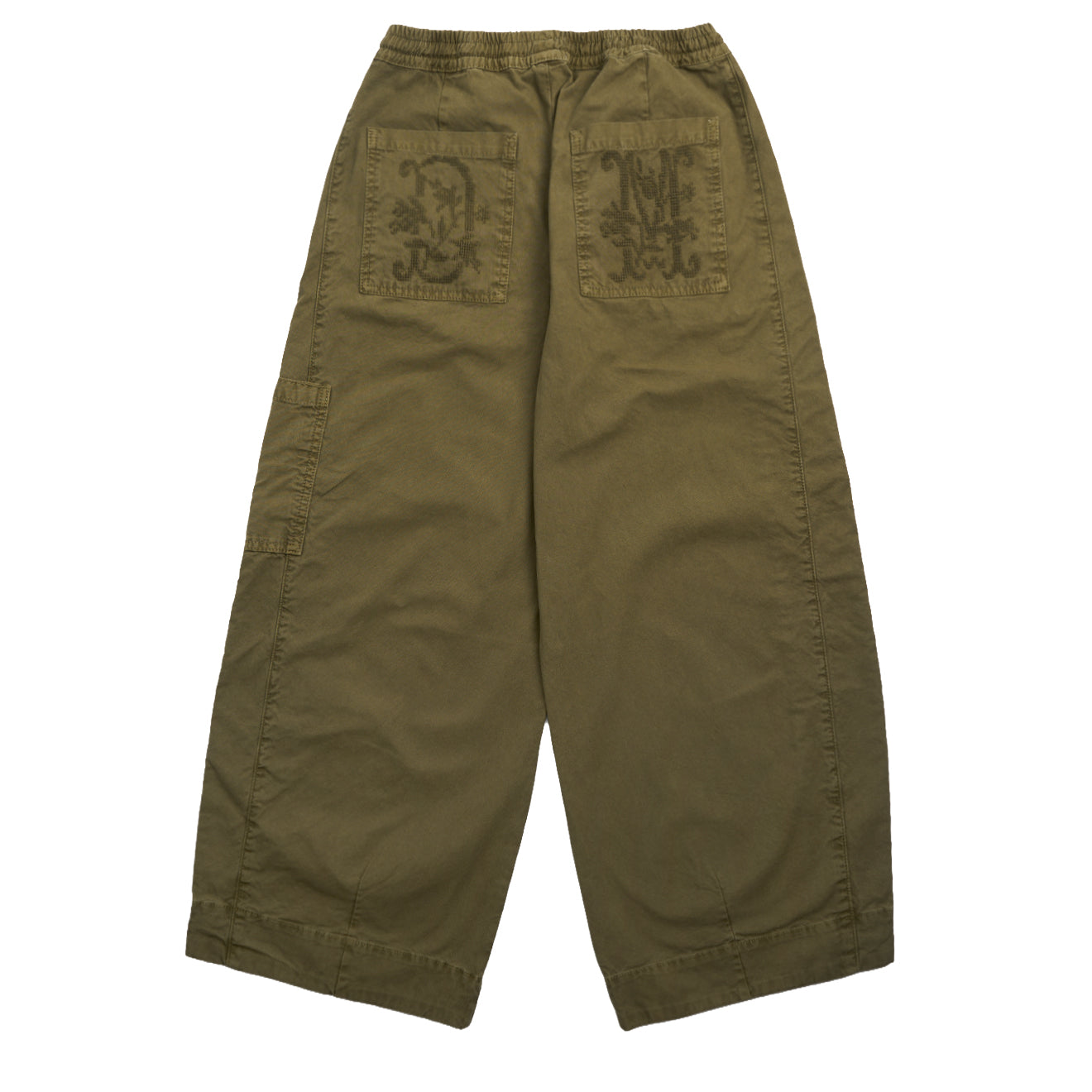 Damson Madder Felix Twill Trouser Olive