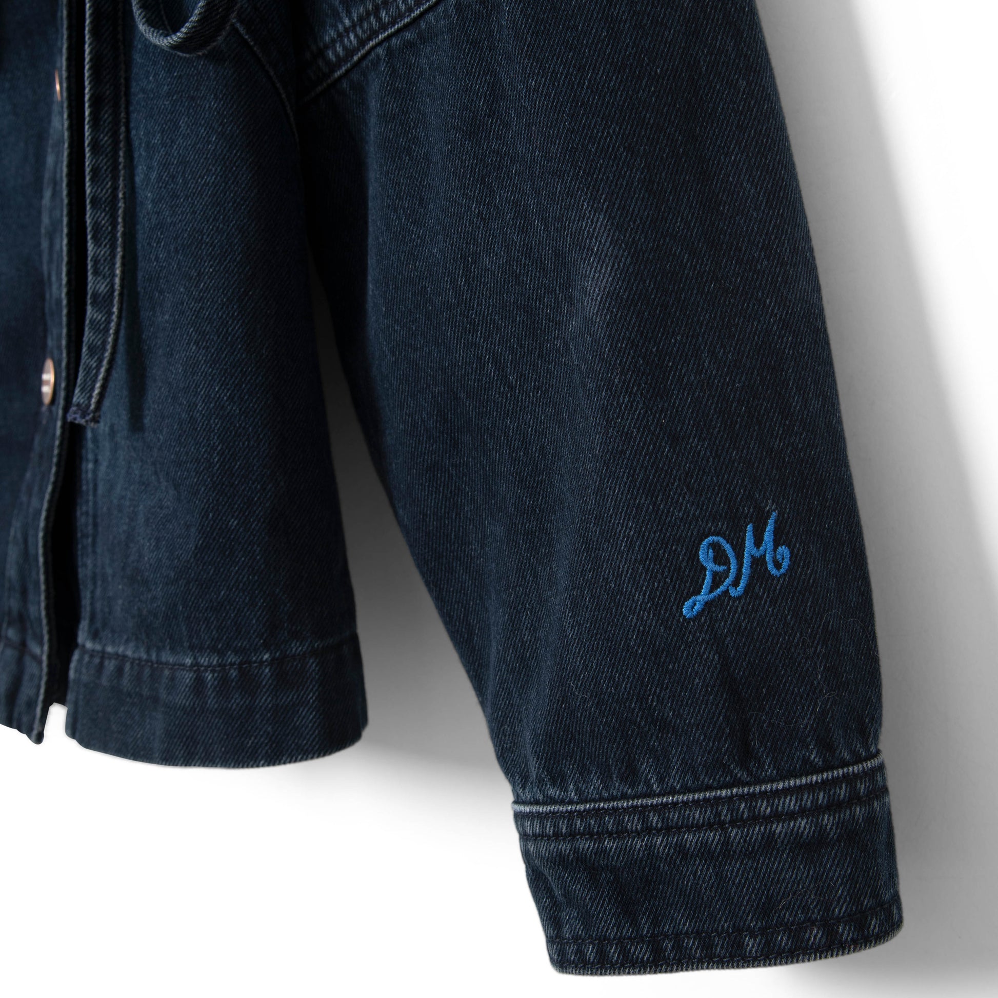 Damson Madder Finella Denim Shirt Wavy Seams - pam pam 