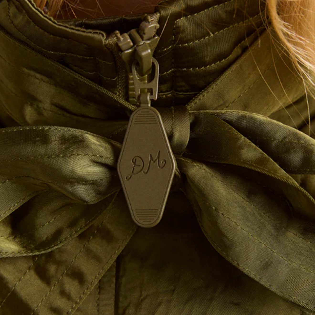 Damson Madder Joanie Bomber Olive - pam pam 