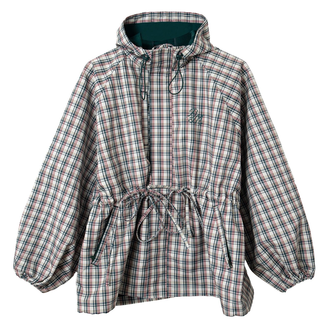 Damson Madder Liu Raincoat Elderberry Check Multi