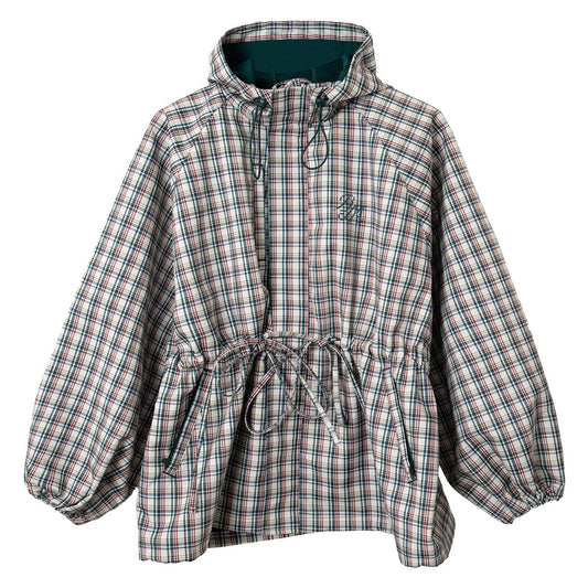 Damson Madder Liu Raincoat Elderberry Check Multi