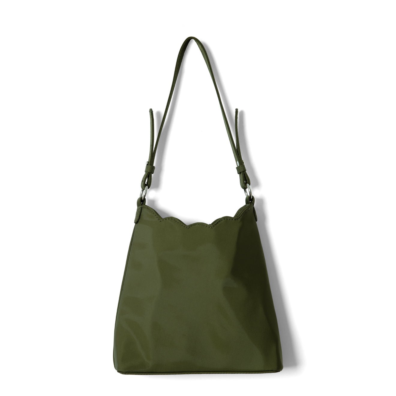 Damson Madder Lorelai Bag In Heavy Satin Olive