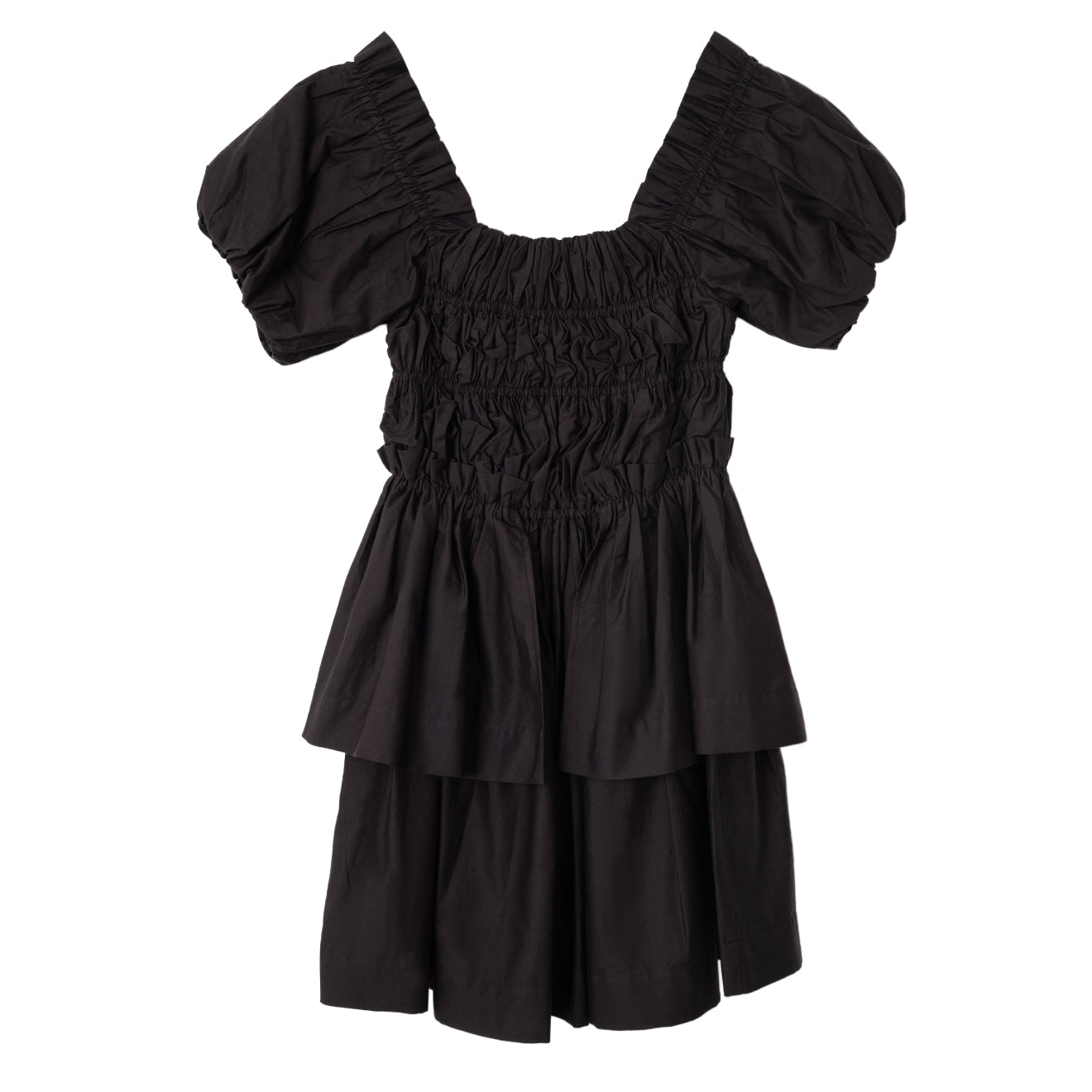 Damson Madder Lyza Mini Dress Black