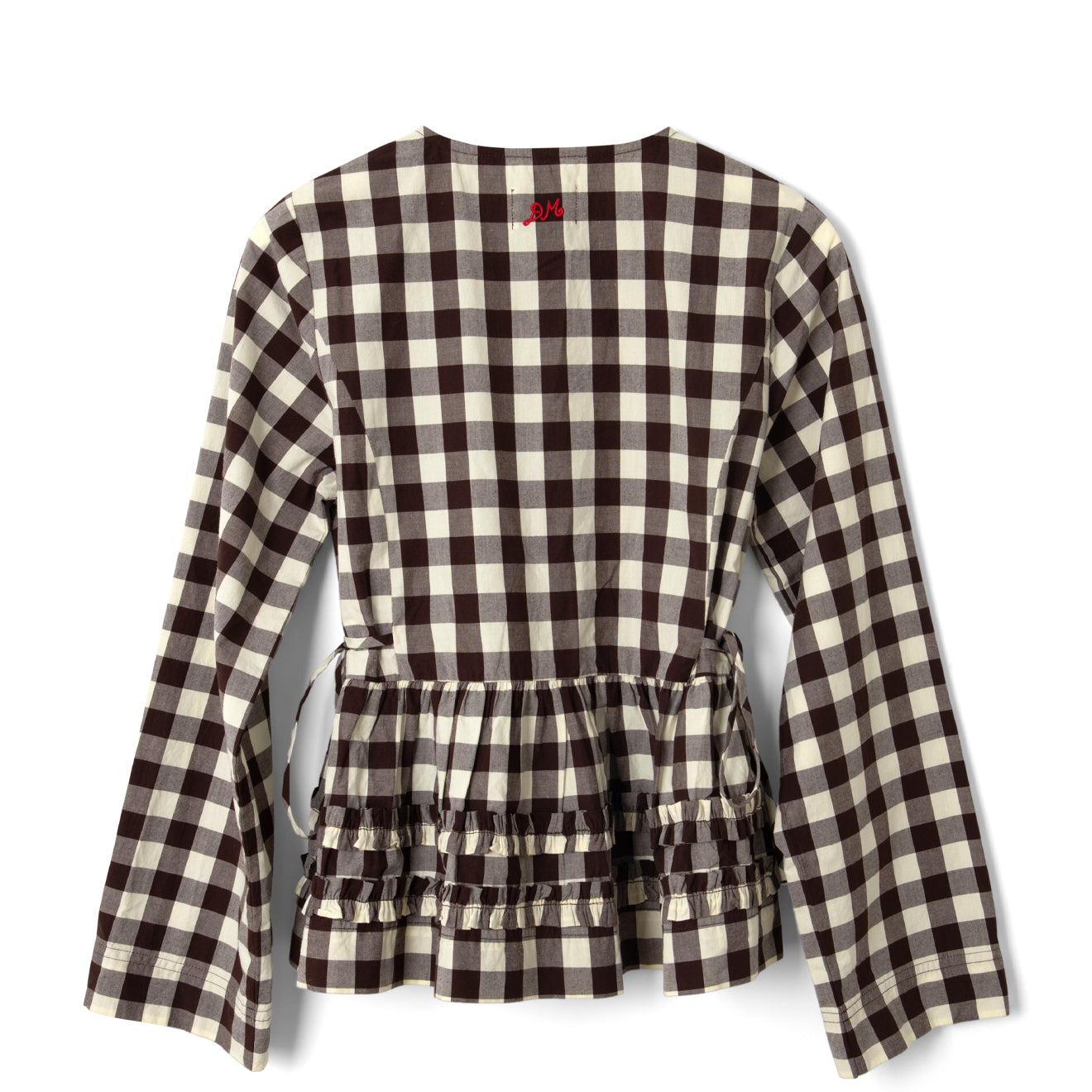 Damson Madder Madison Blouse Butter Gingham