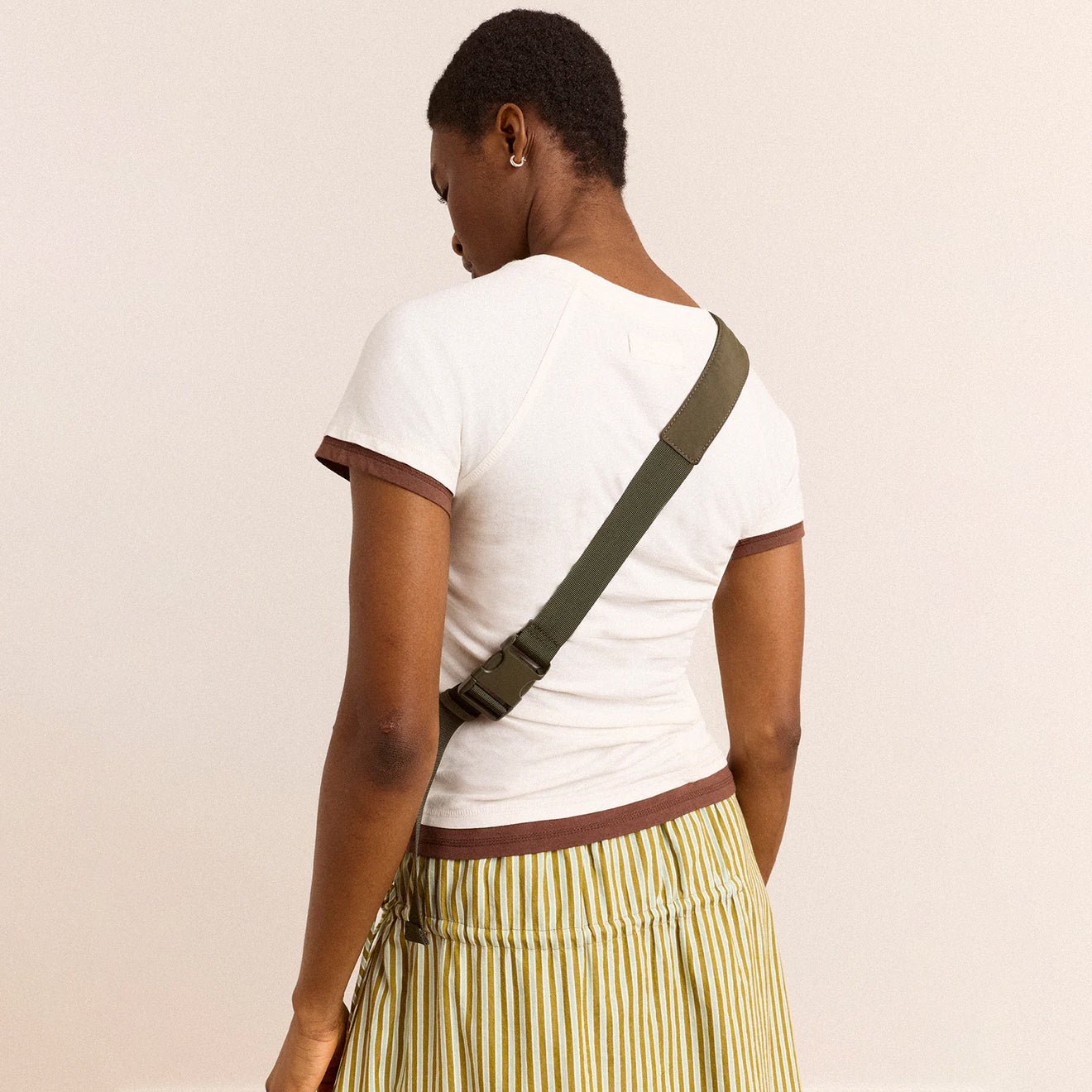 Damson Madder Matilda Cross Body Bag Dark Green