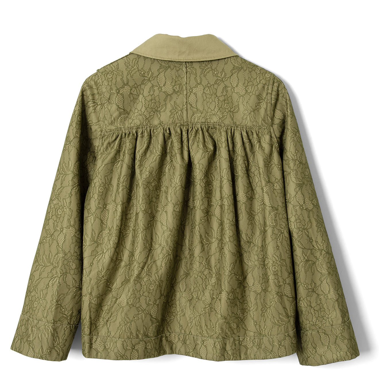 Damson Madder Mini Mercedes Reversible Coat Lace Stone