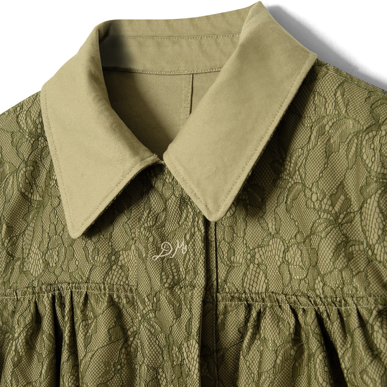 Damson Madder Mini Mercedes Reversible Coat Lace Stone