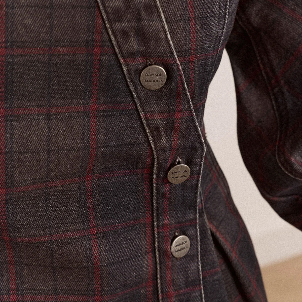 Damson Madder Nora Denim Shirt Sirius Check Multi