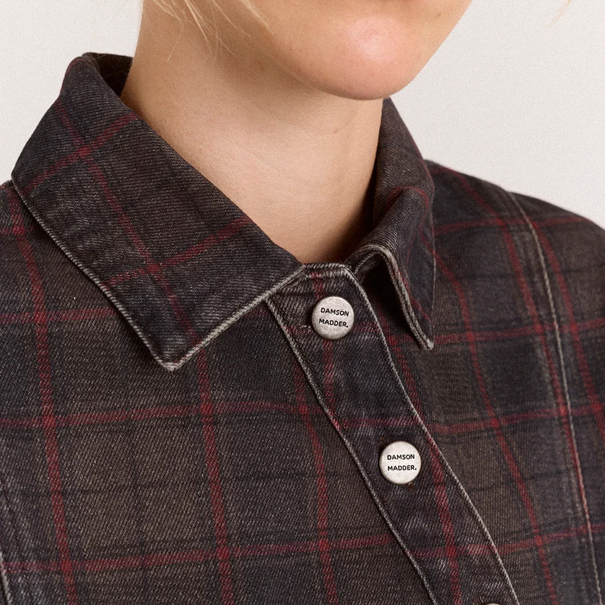 Damson Madder Nora Denim Shirt Sirius Check Multi