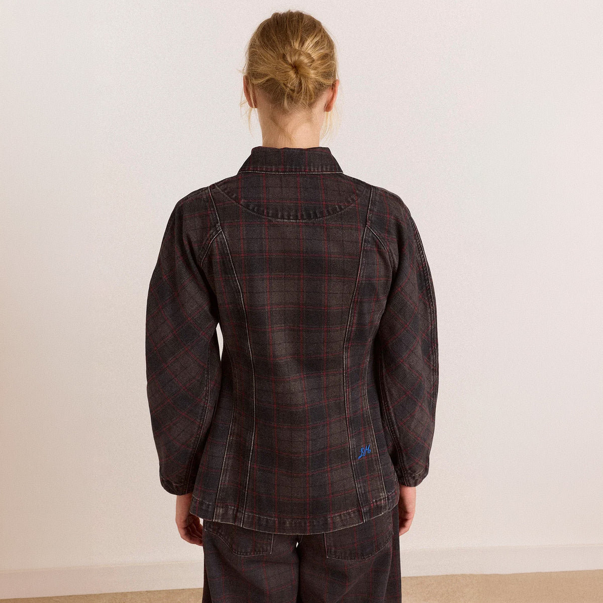 Damson Madder Nora Denim Shirt Sirius Check Multi