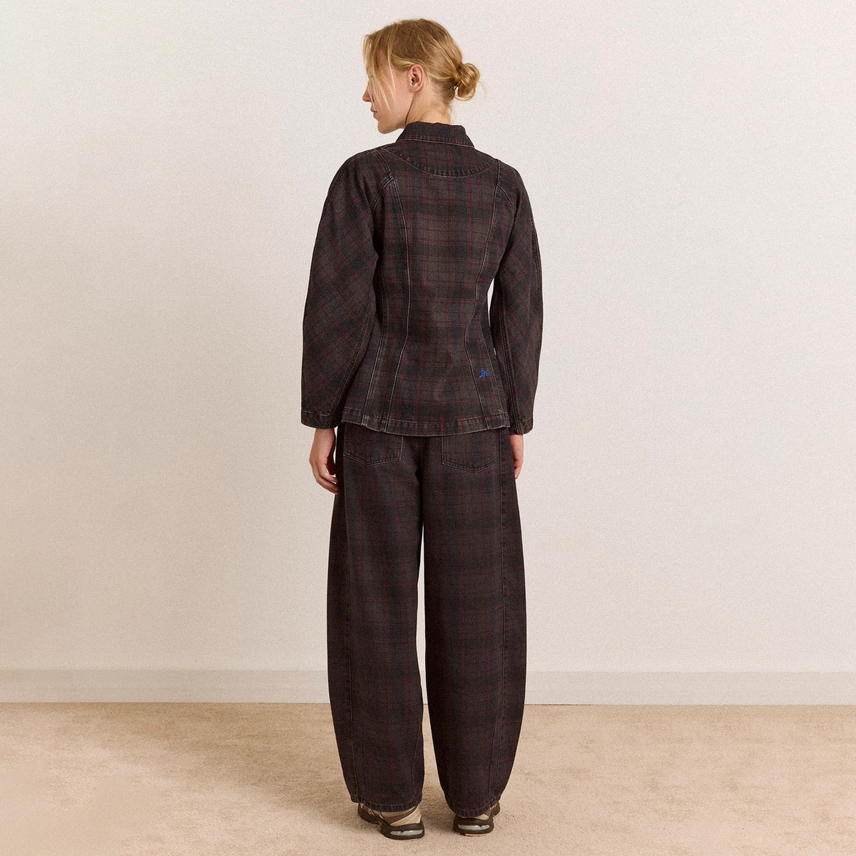 Damson Madder Nora Denim Shirt Sirius Check Multi