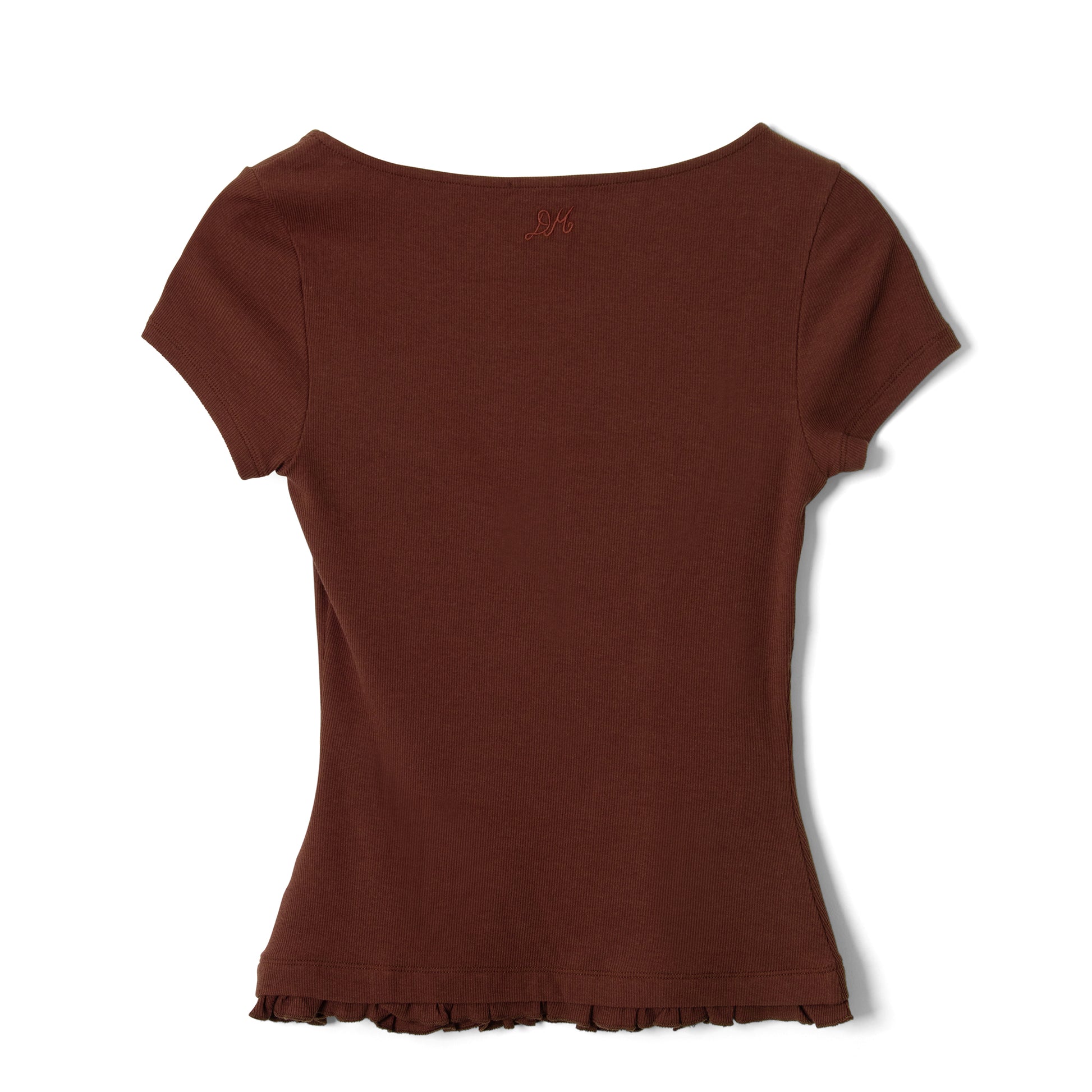 Damson Madder Posie S/S Top Burg Red