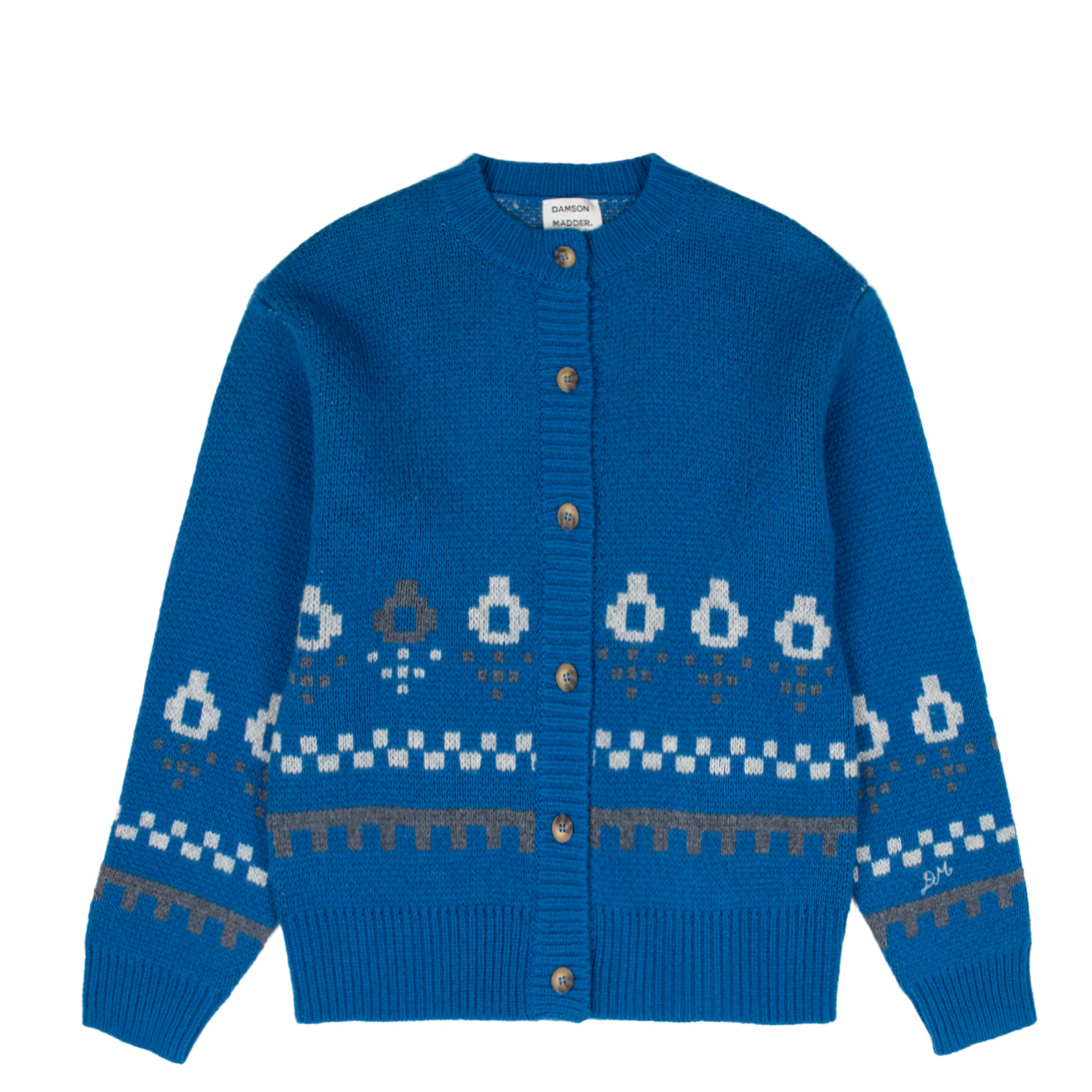 Damson Madder Romily Cardigan Novelty Squirrel