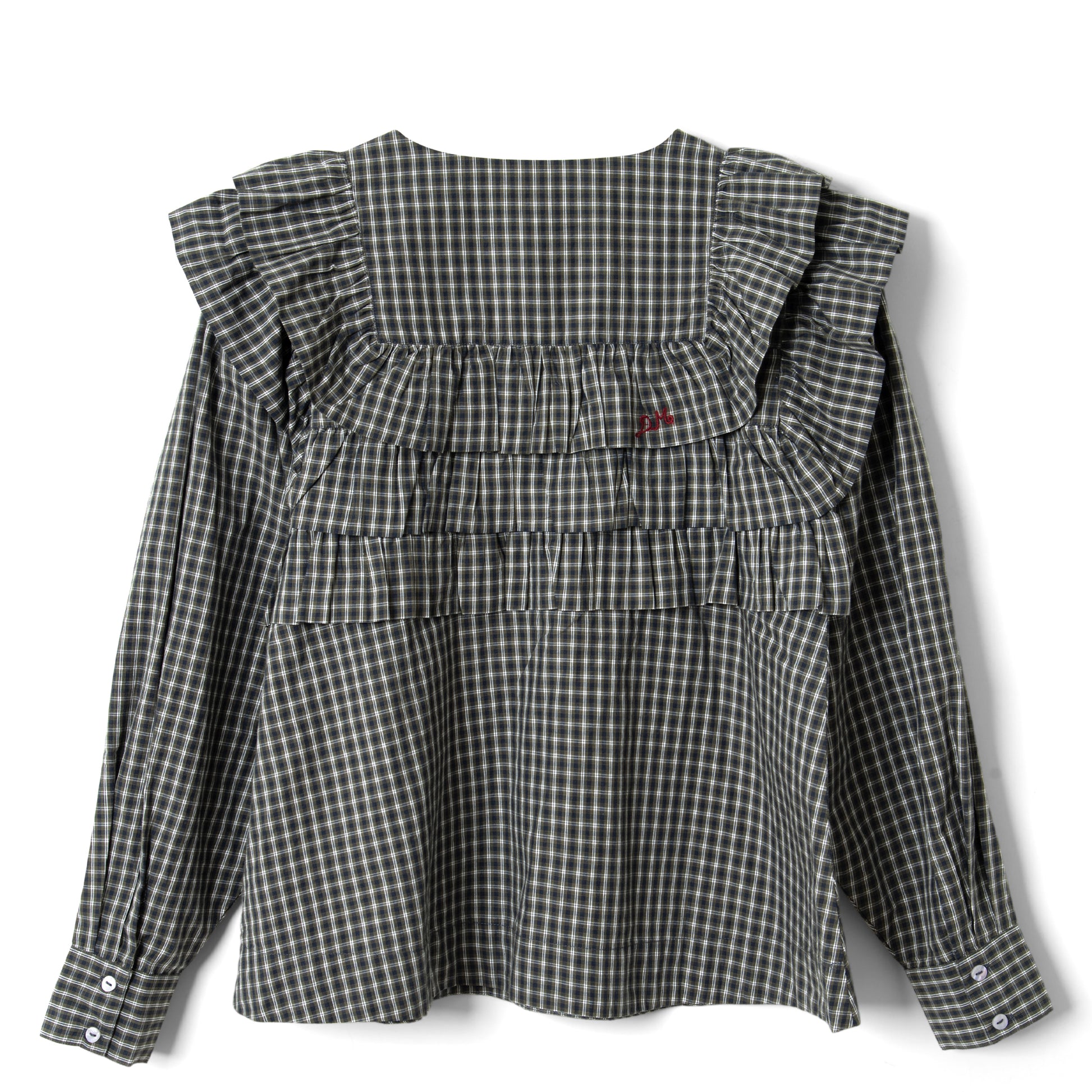 Damson Madder Shay Blouse Mini Check Multi