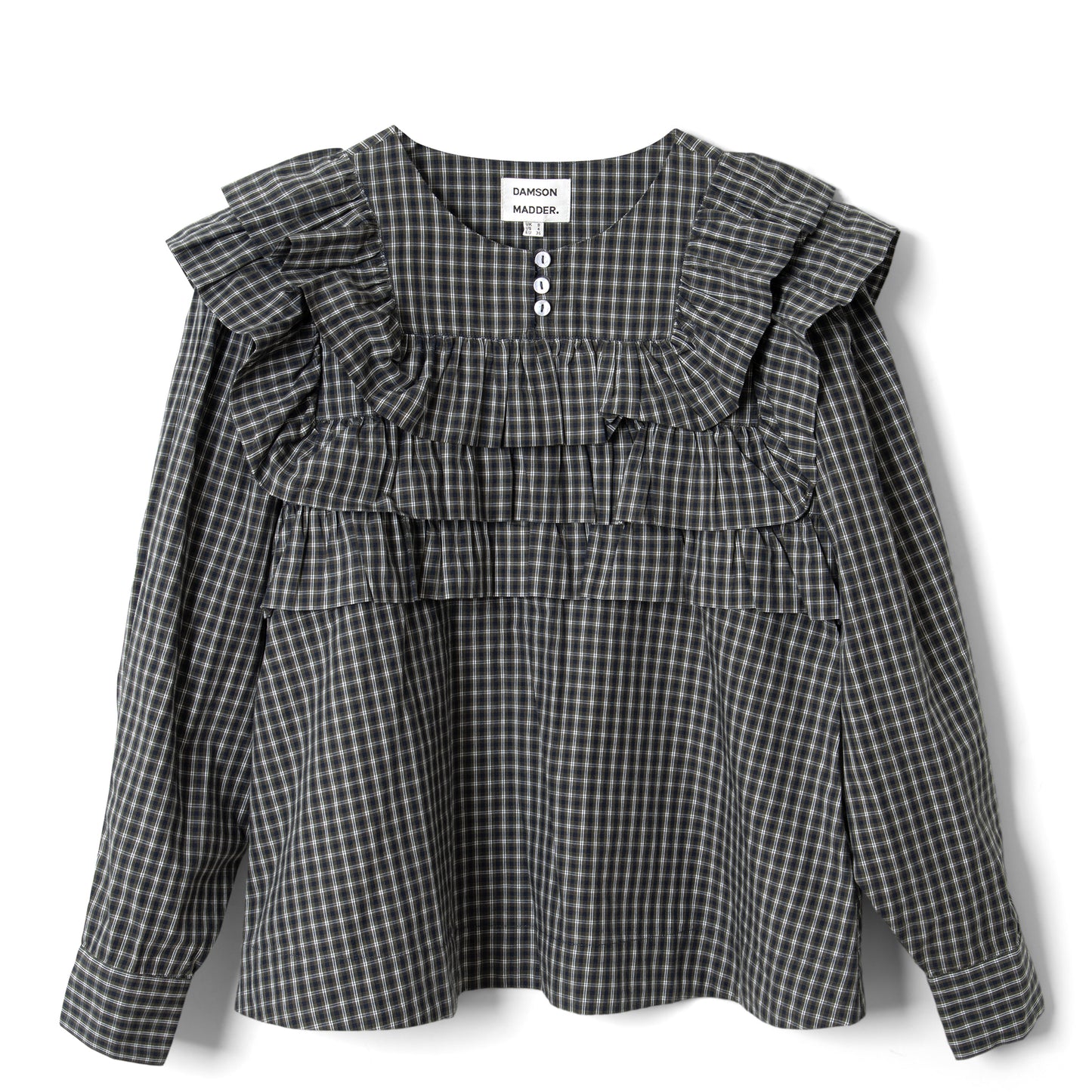 Damson Madder Shay Blouse Mini Check Multi