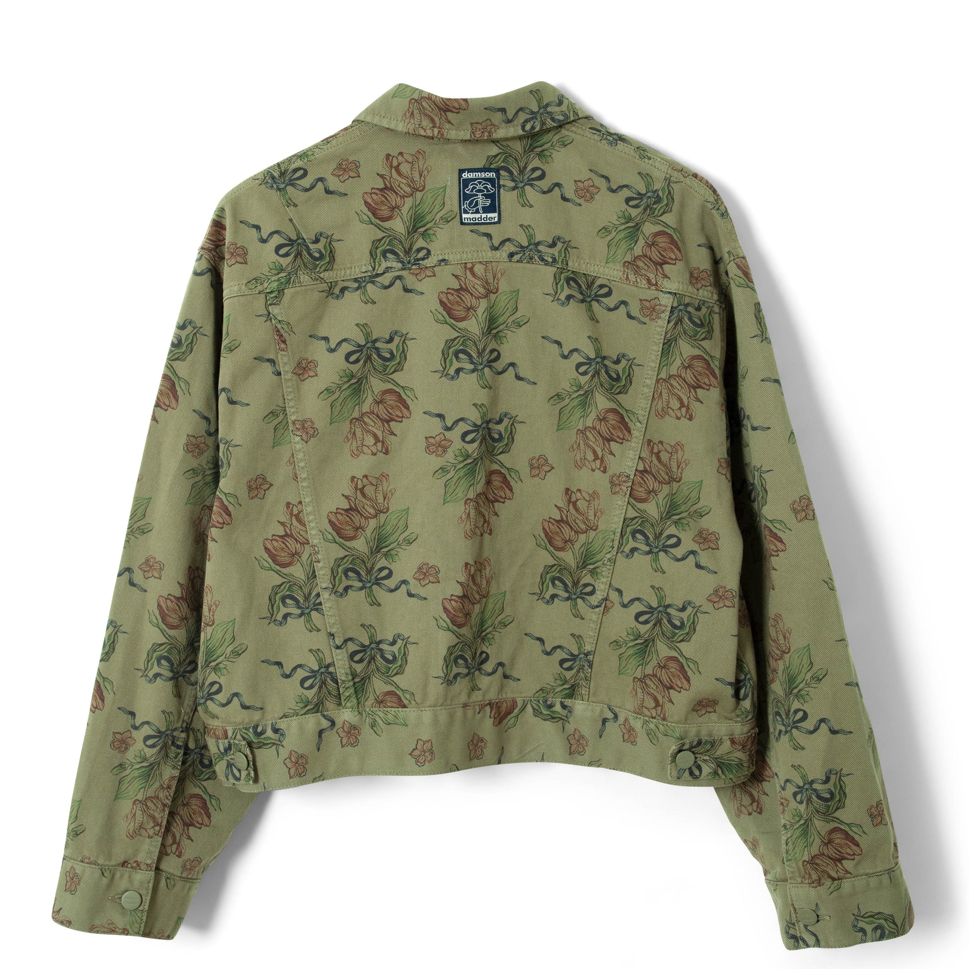 Damson Madder Stacia Jacket Overdye Tulip Khaki - pam pam 