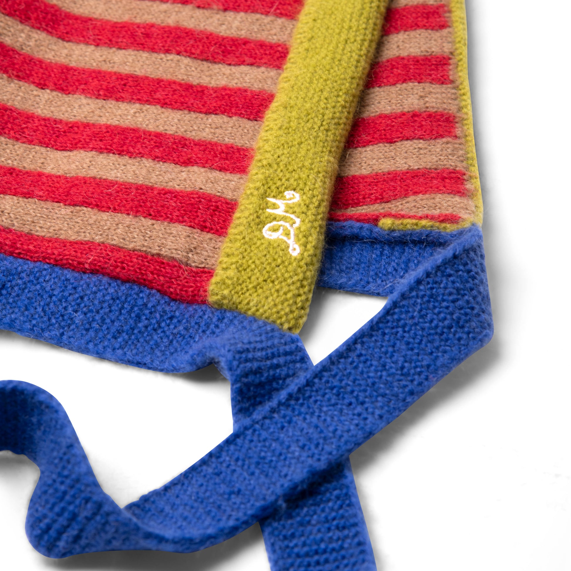 Damson Madder Striped Bonnet Mix Stripe - pam pam 