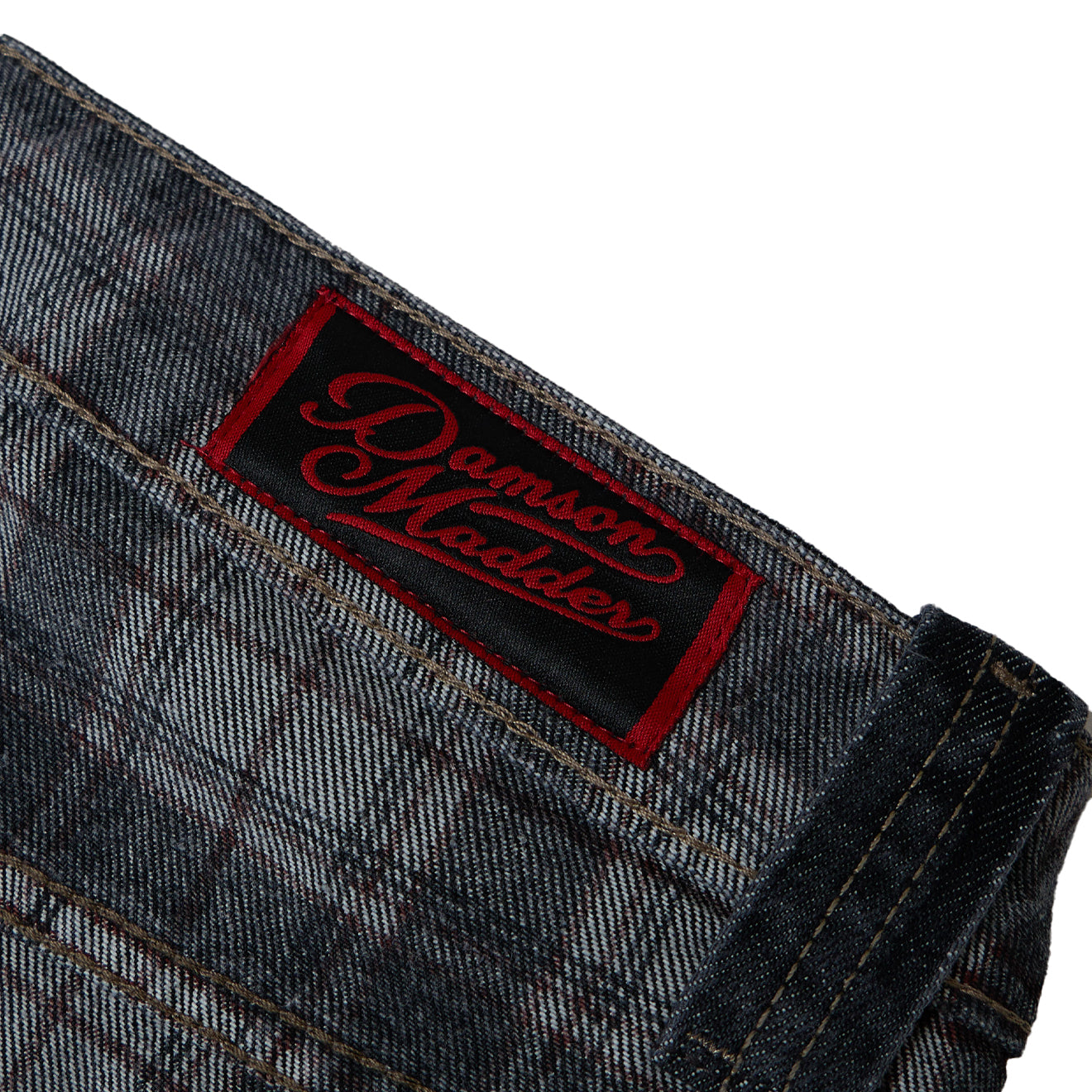 Damson Madder Sylvie Jeans Asphalt Wash / Check - pam pam 