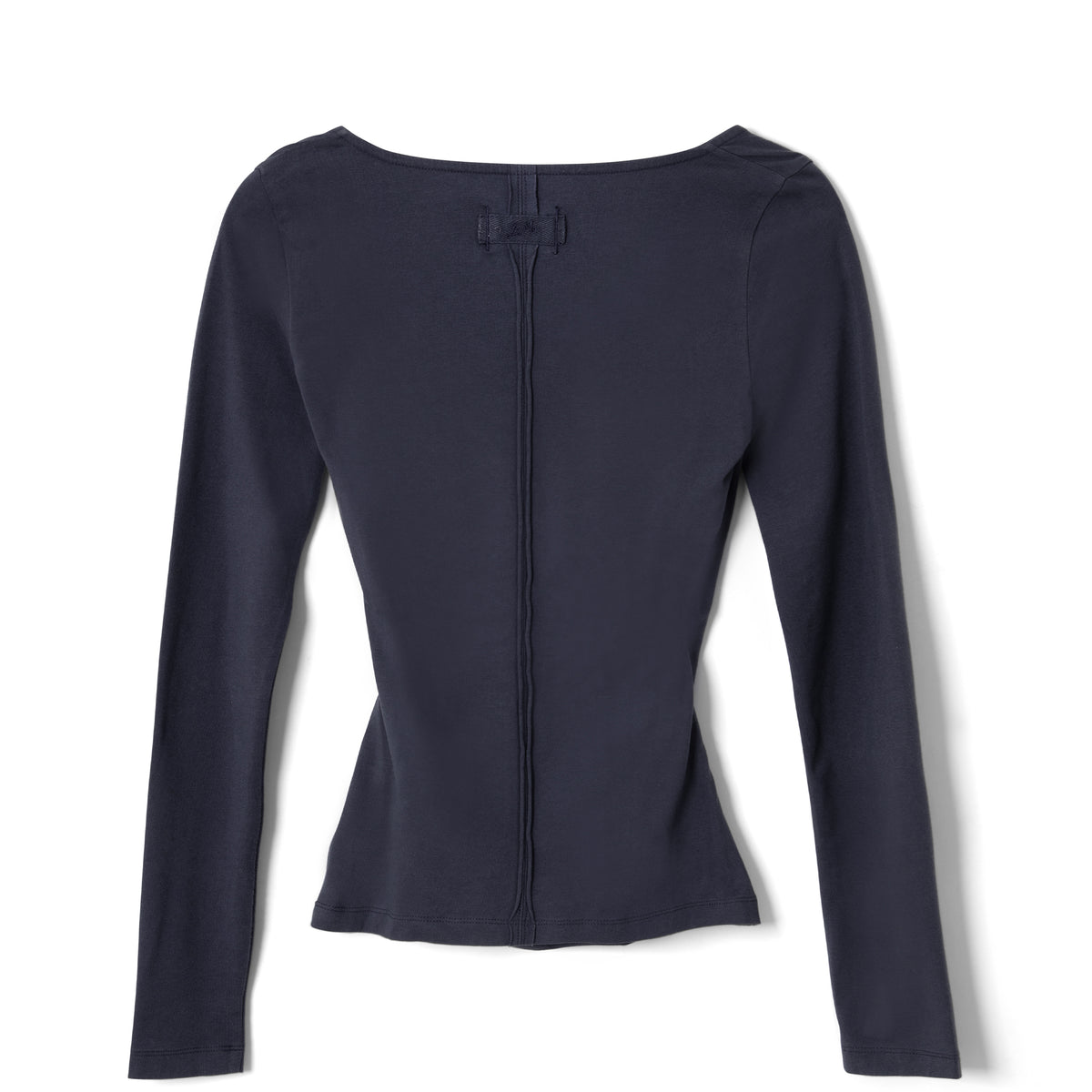 Damson Madder Trixie L/S Top Grey Blue
