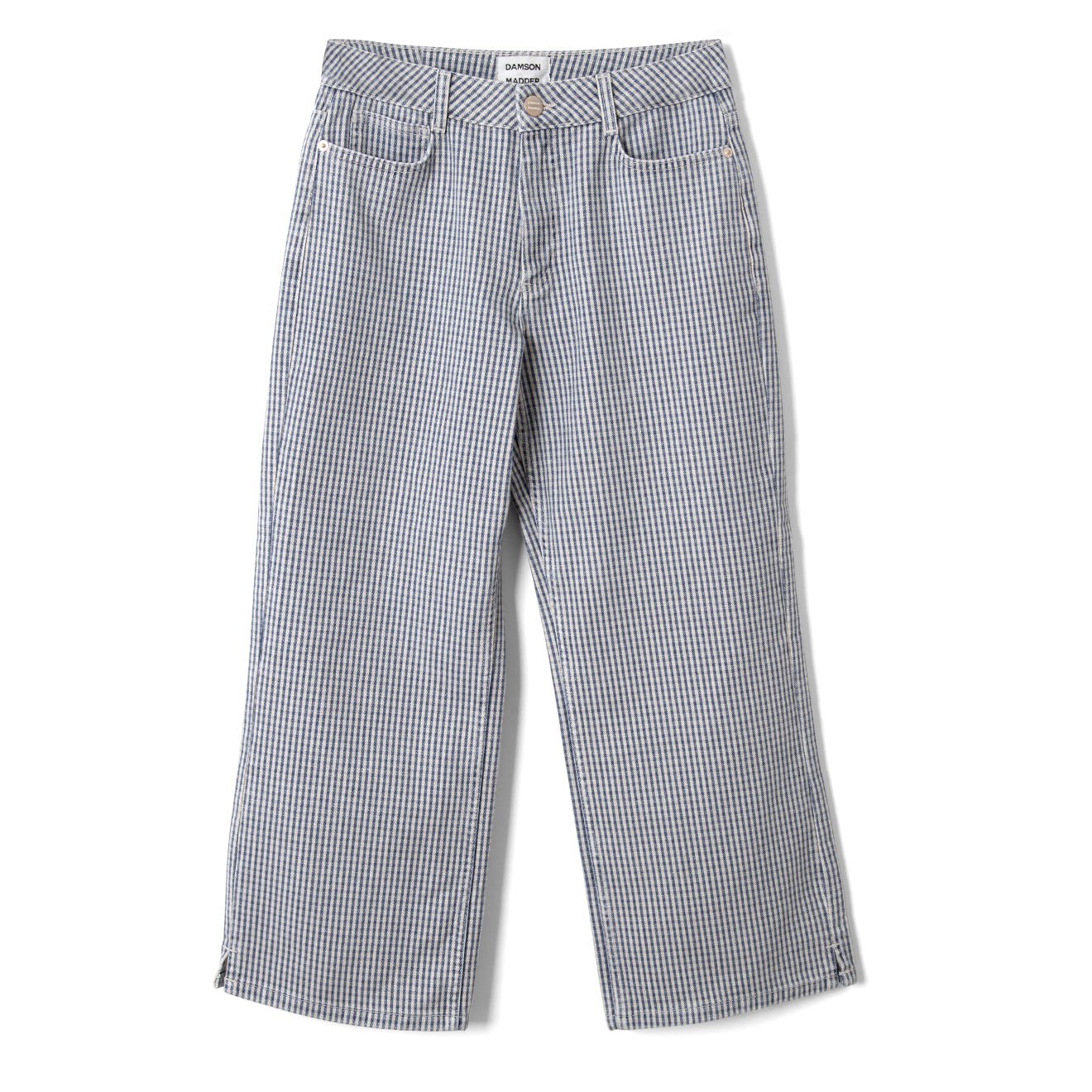 Damson Madder Womens Anya Jeans Micro Check