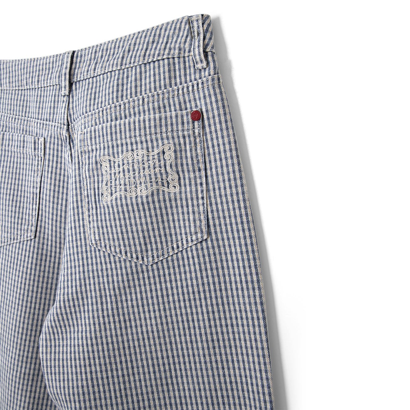 Damson Madder Womens Anya Jeans Micro Check