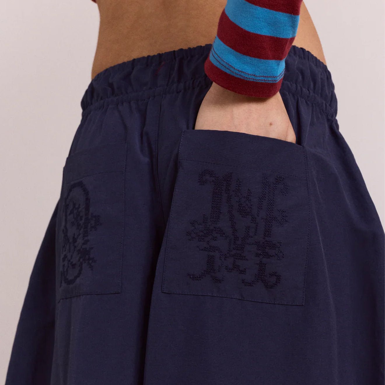 Damson Madder Womens Frida Bloomers Navy
