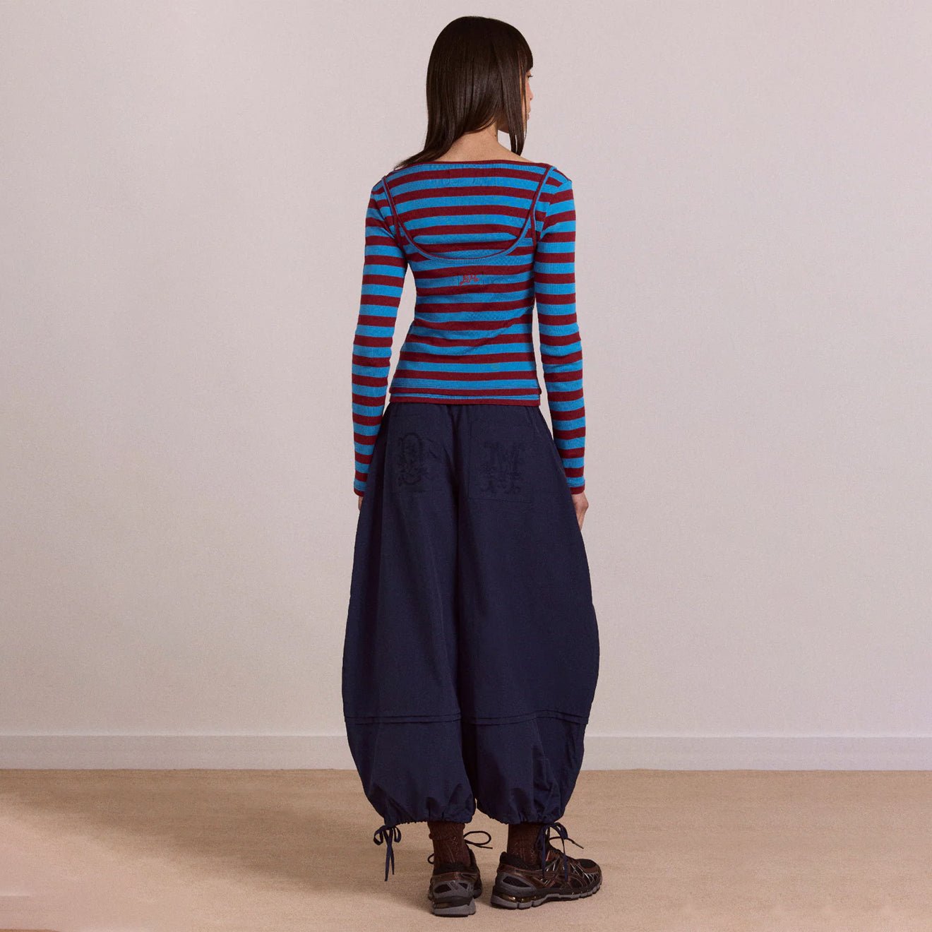 Damson Madder Womens Frida Bloomers Navy