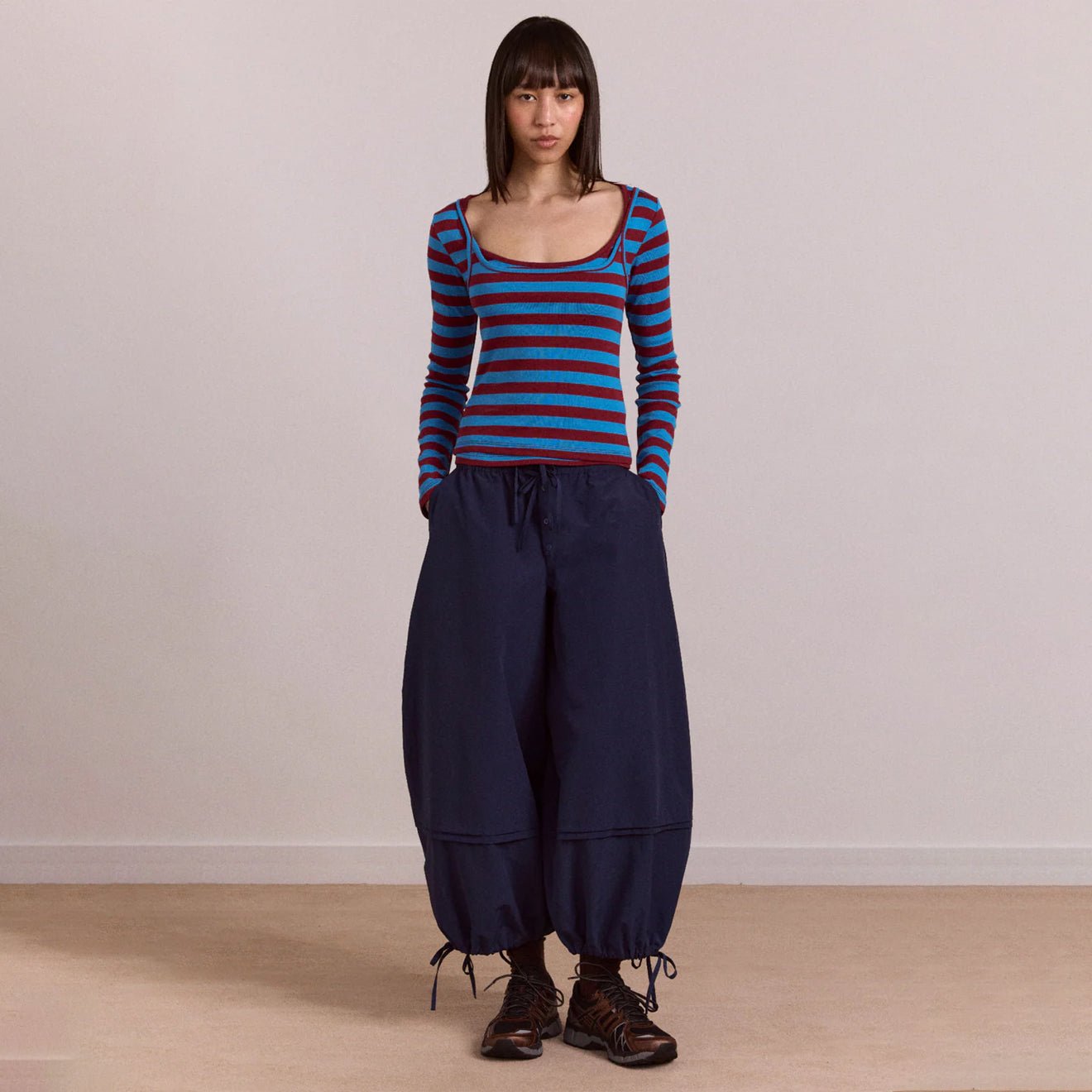 Damson Madder Womens Frida Bloomers Navy