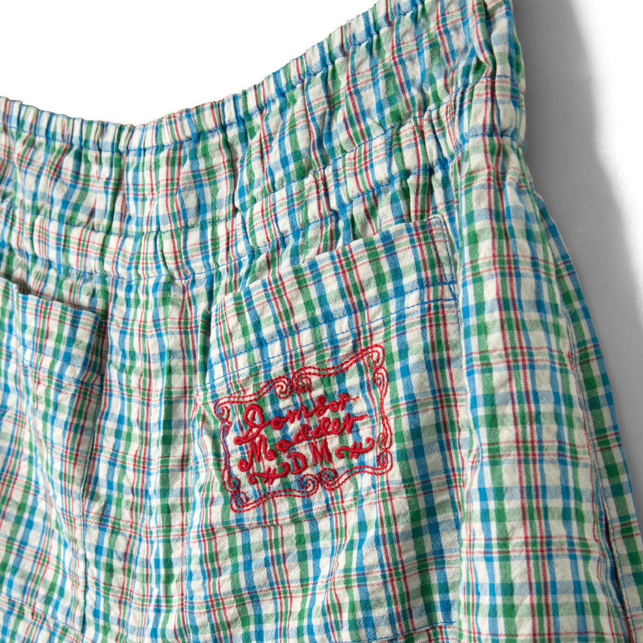 Damson Madder Womens Kairo Boxer Short Picnic Check