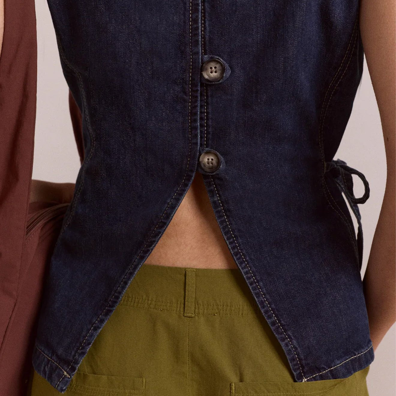 Damson Madder Womens Maxime Top Dark Indigo