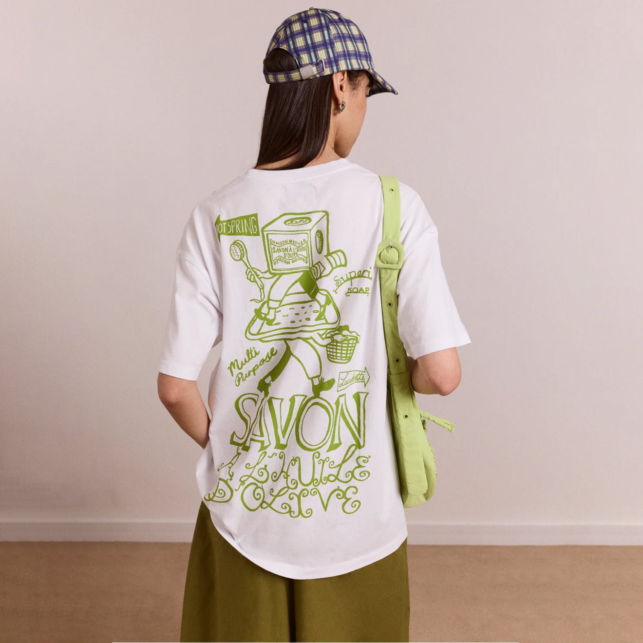 Damson Madder Womens Savon Graphic Tee White