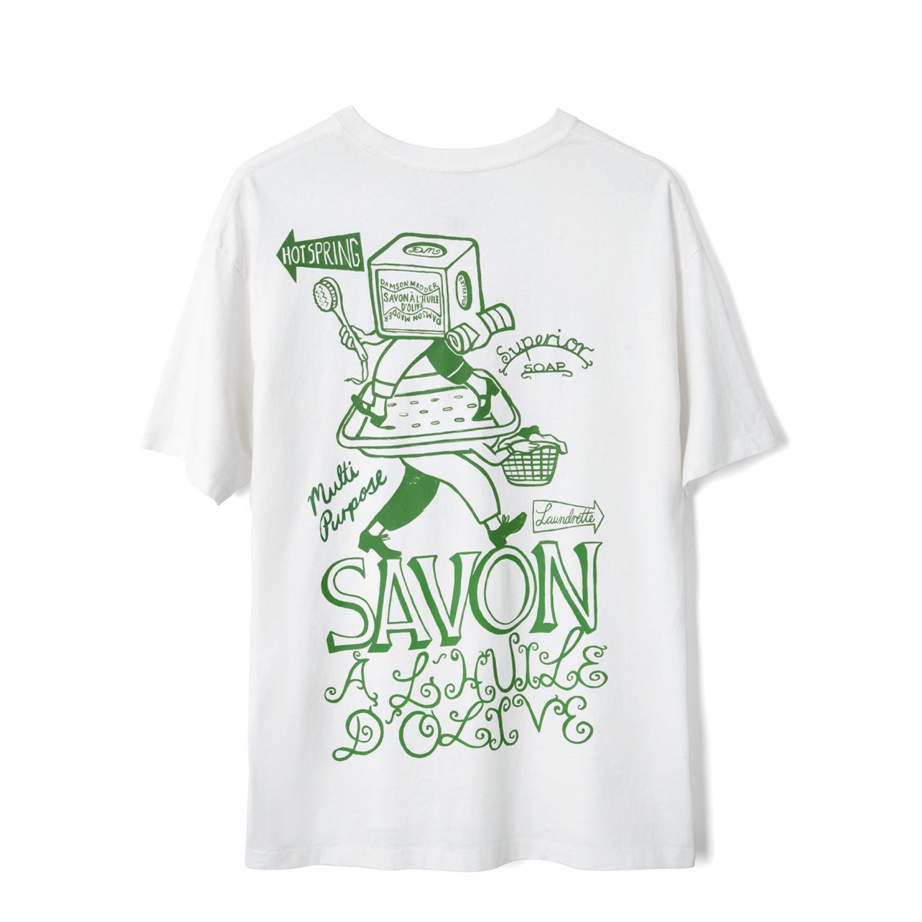 Damson Madder Womens Savon Graphic Tee White