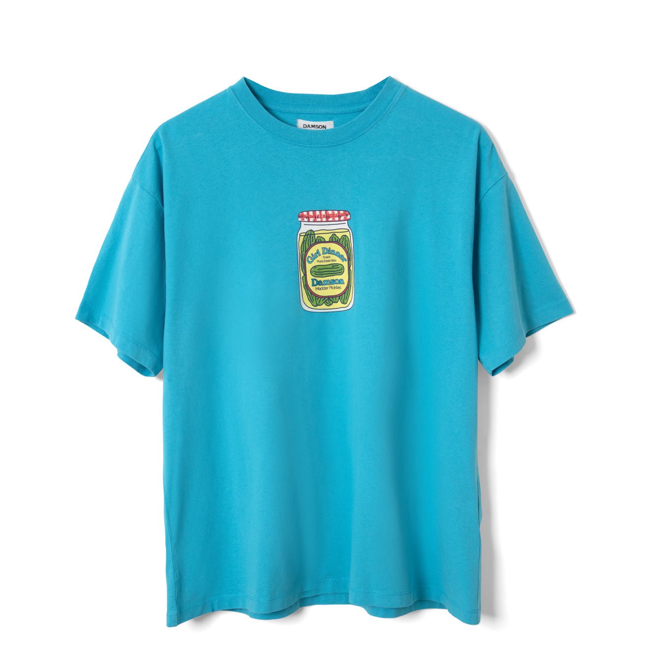 Damson Madder Womens Snack Plate Graphic Tee Blue