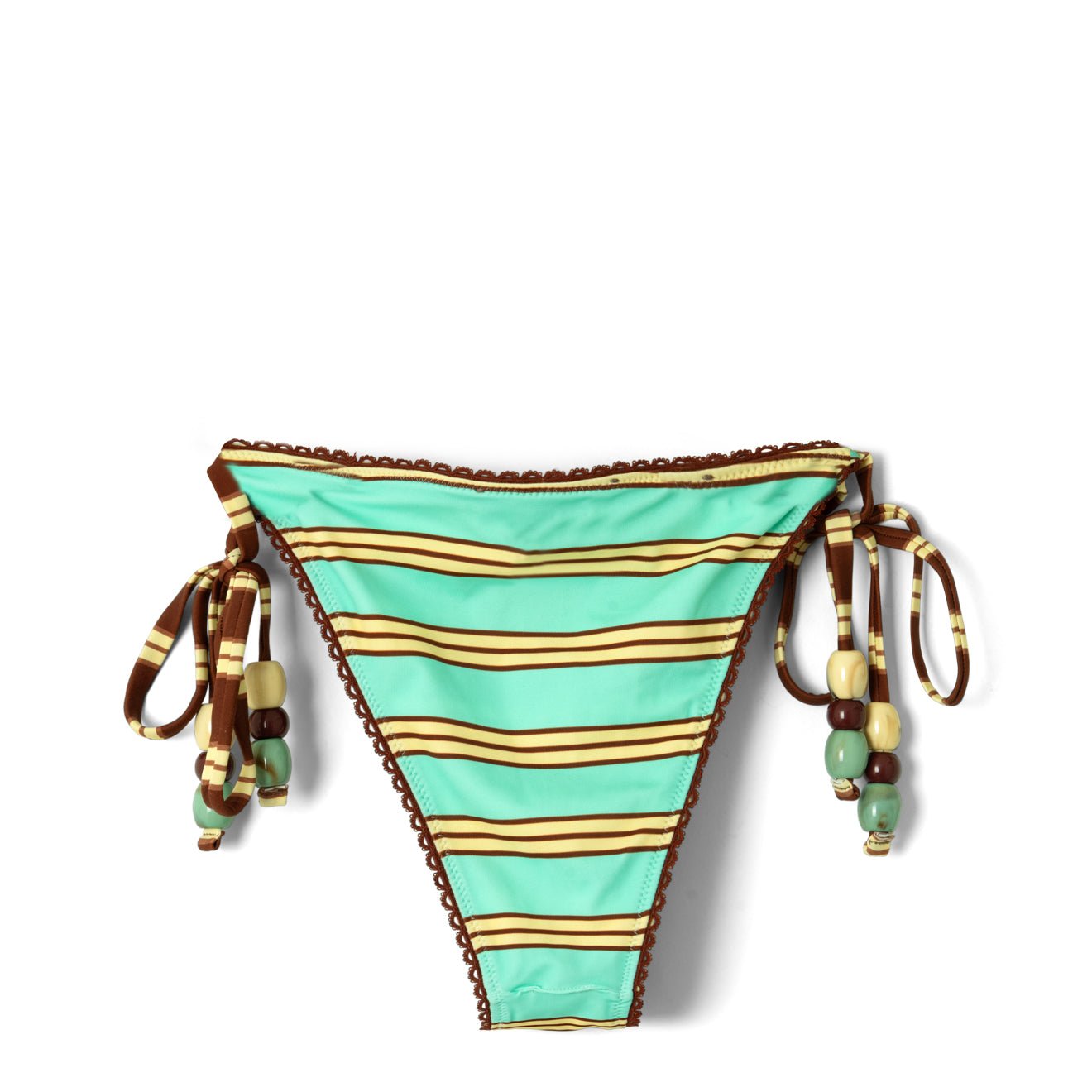 Damson Madder Womens Trudi Reversible Bikini Bottom Mix Stripe - pam pam 