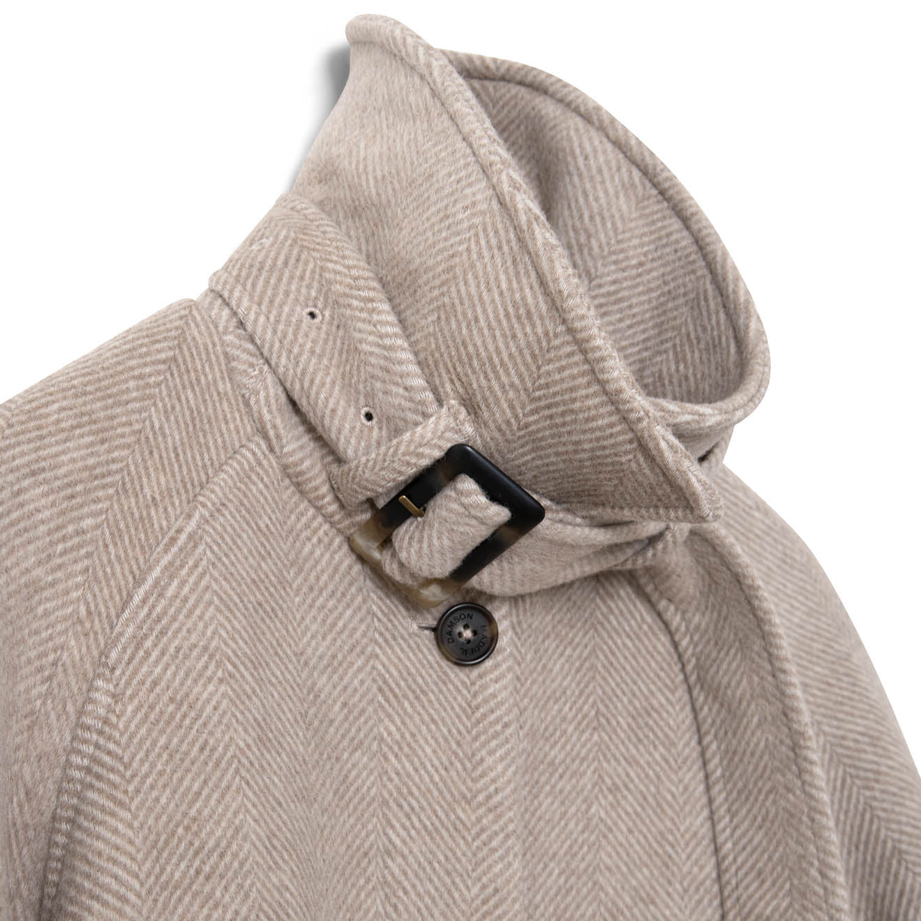 Damson Madder Jude Wool Coat Grey - pam pam 