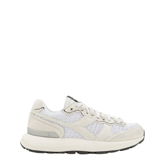 Diadora Women Kmaro 42 Suede Mesh Wax Trainers White / White / White