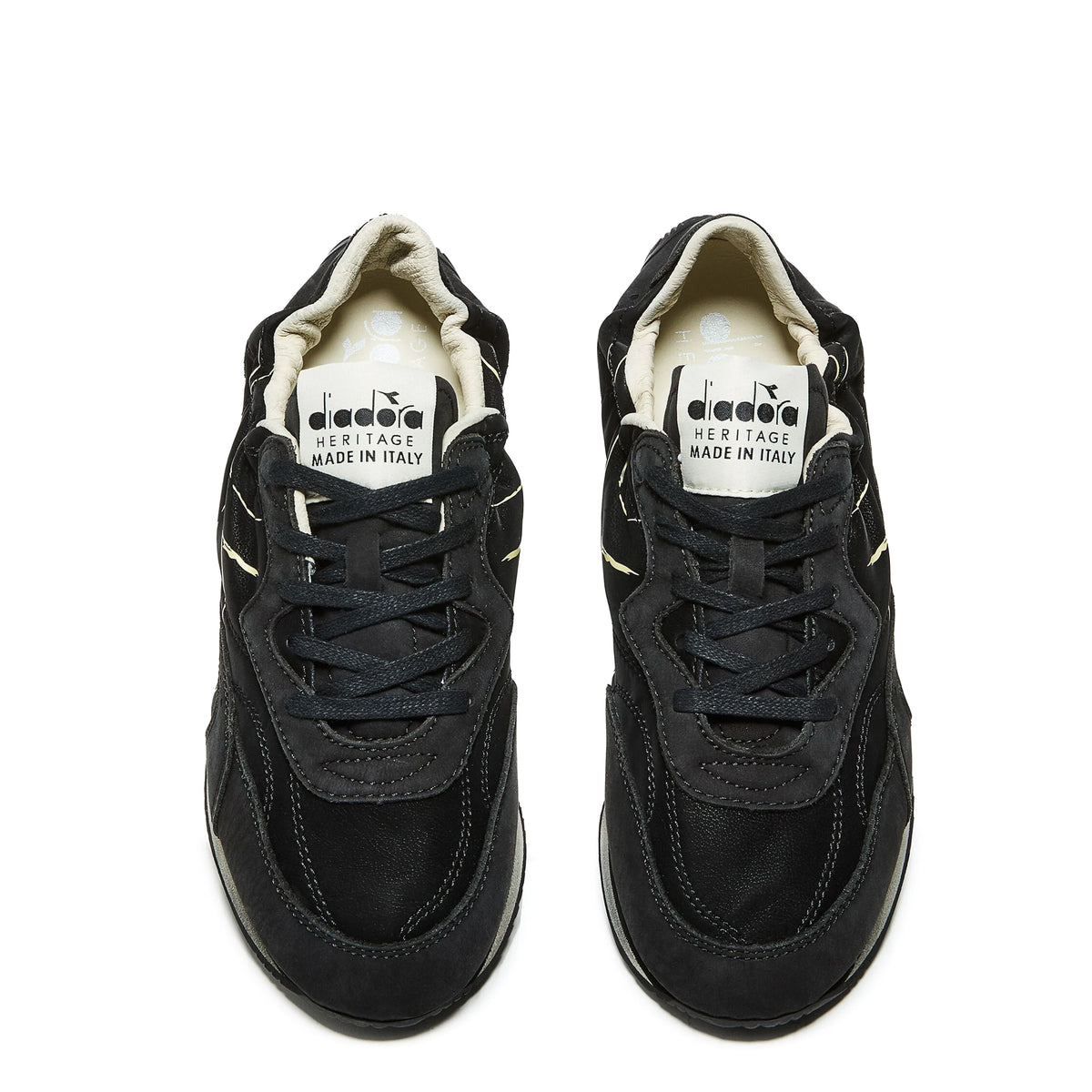 Diadora Womens Equipe Revenge Etoile Italia Trainer Black