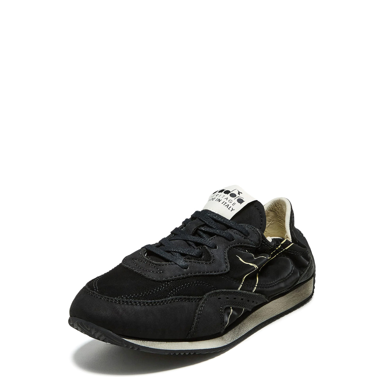Diadora Womens Equipe Revenge Etoile Italia Trainer Black