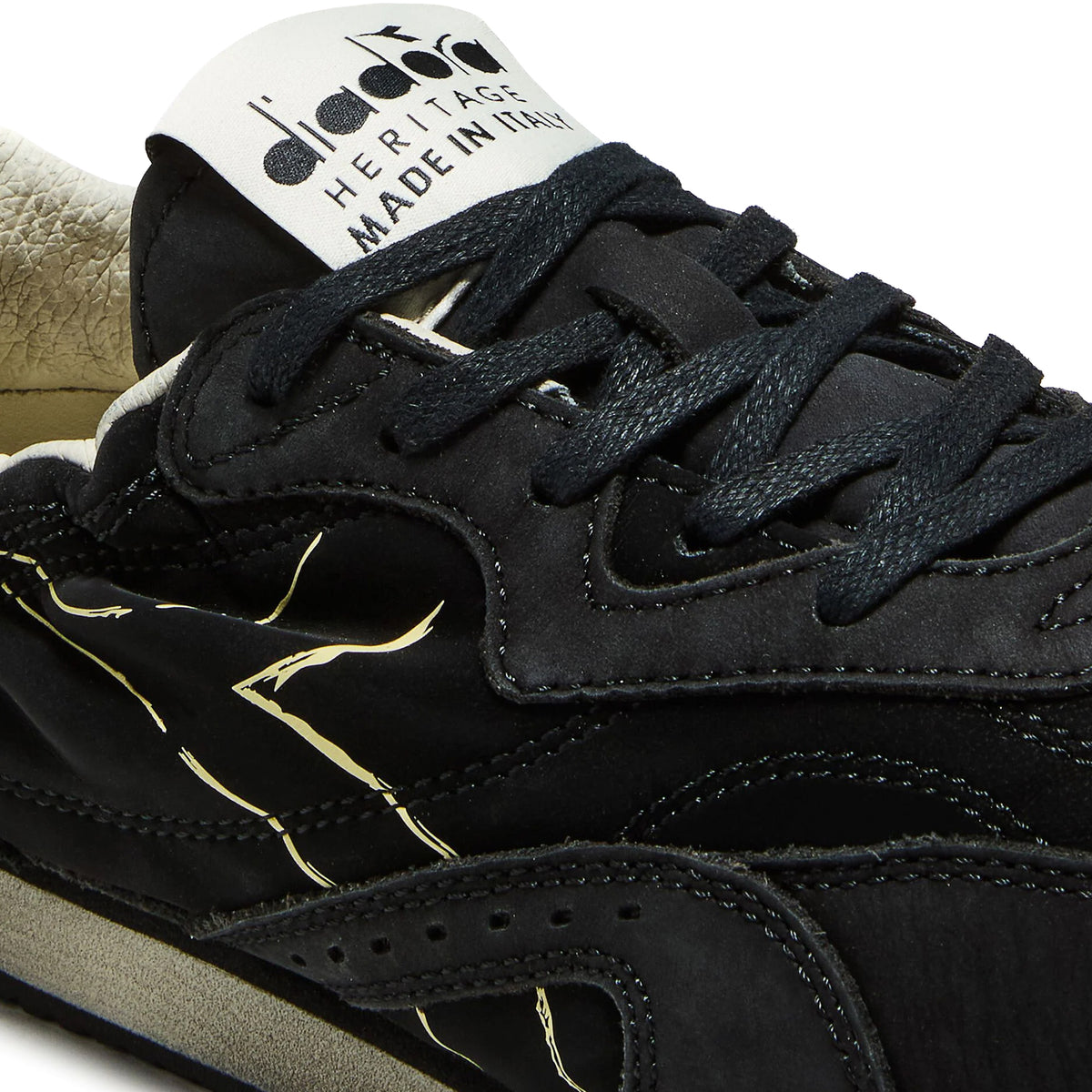 Diadora Womens Equipe Revenge Etoile Italia Trainer Black