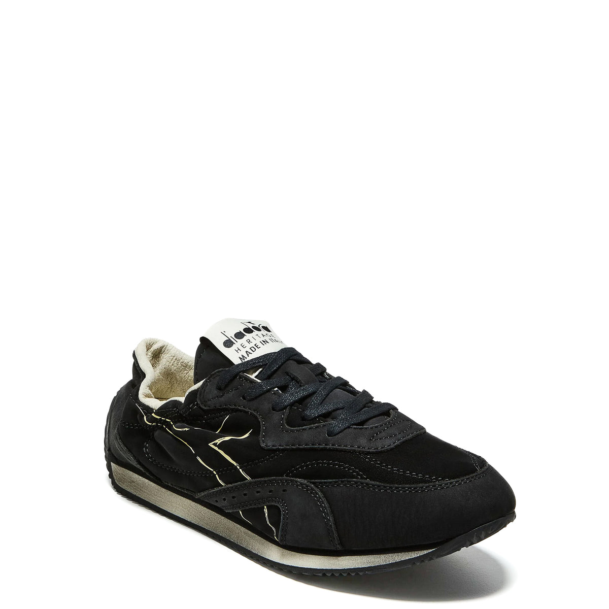 Diadora Womens Equipe Revenge Etoile Italia Trainer Black