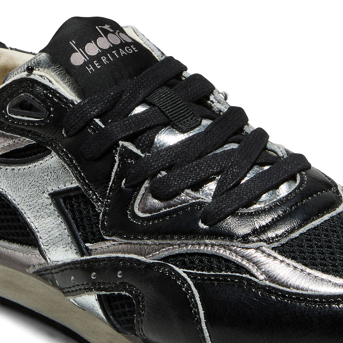 Diadora Womens Equipe Revenge Metal Wn Trainer Black