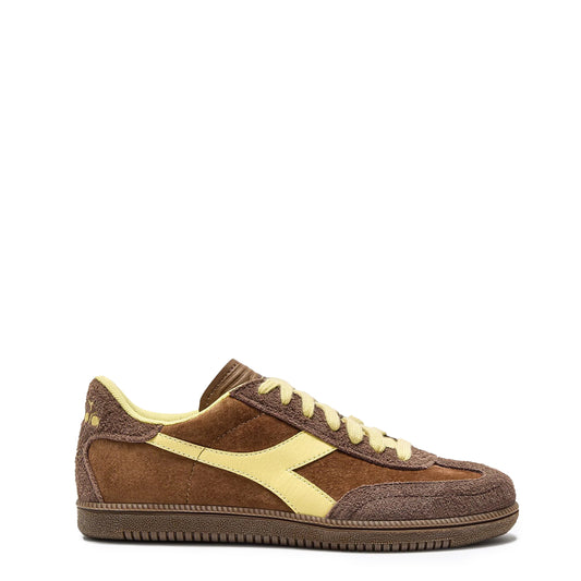 Diadora Womens Hairy Trainer Brown Gianduia - pam pam