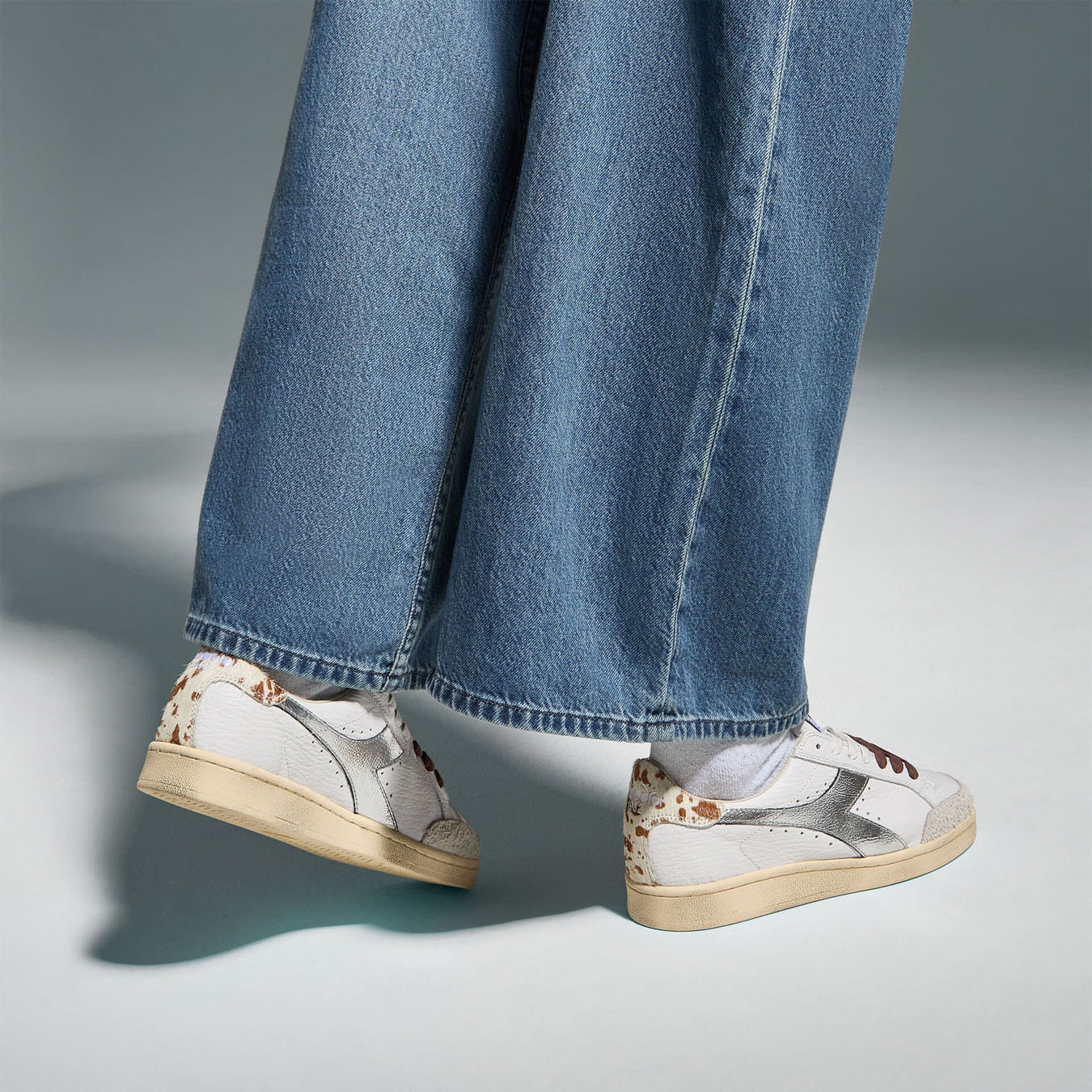 Diadora Womens Prestige Safari Wn Trainer White - pam pam 