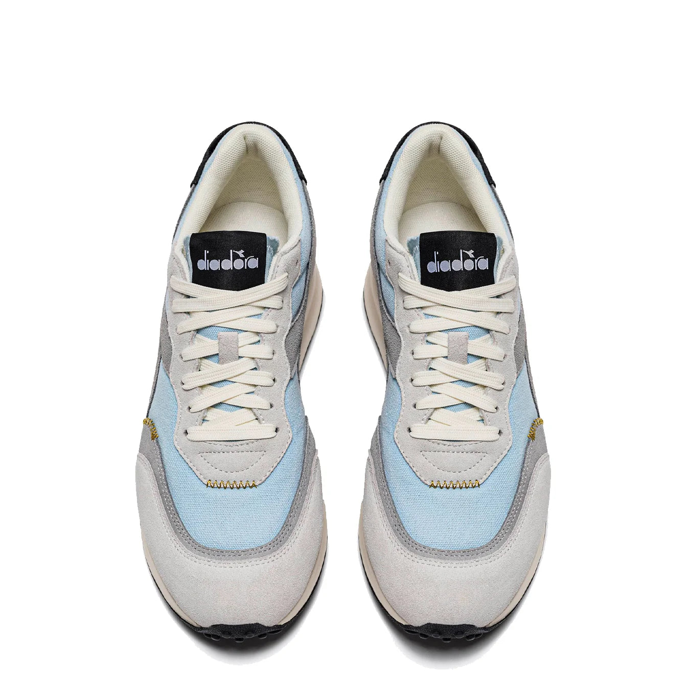 Diadora Womens Race Suede SW Trainer Dream Blue / Moon Gray