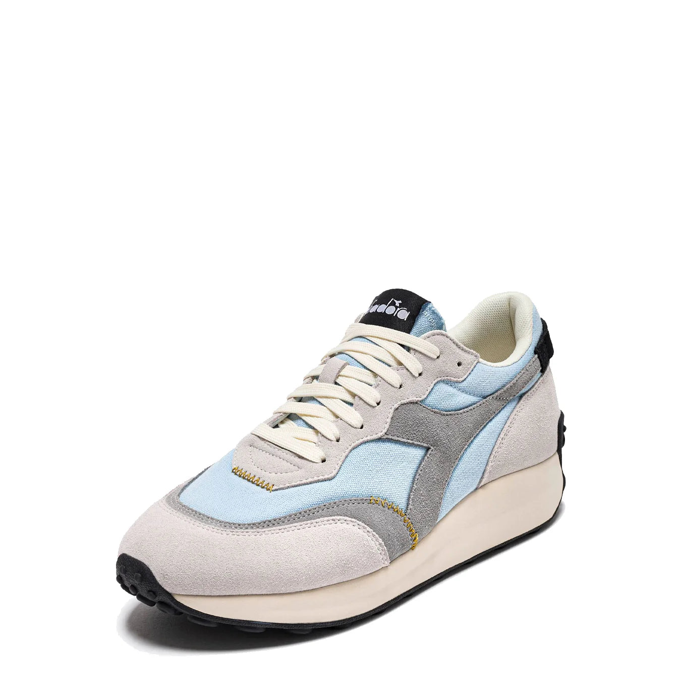 Diadora Womens Race Suede SW Trainer Dream Blue / Moon Gray