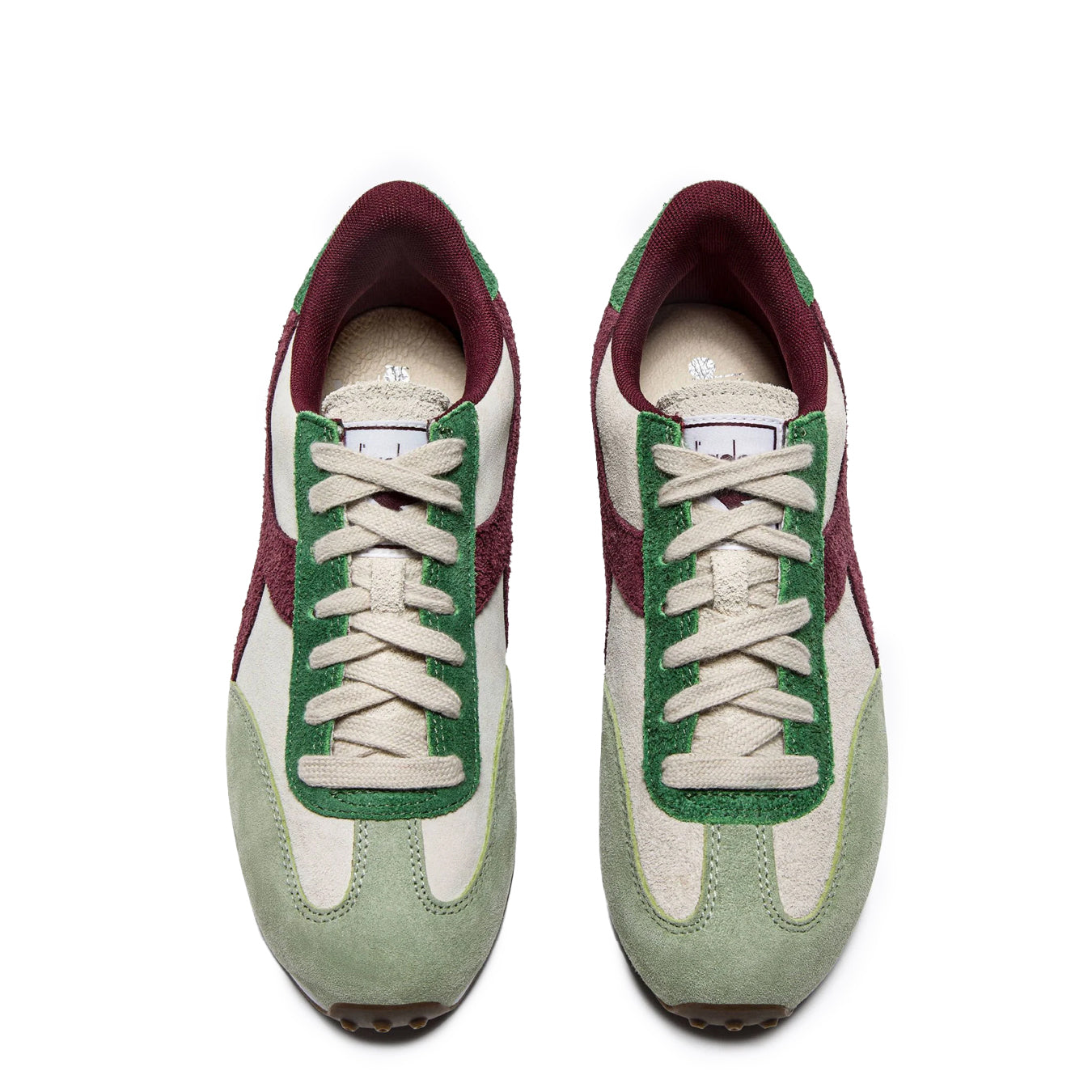 Diadora Womens Rally S Trainer Green Swamp - pam pam 